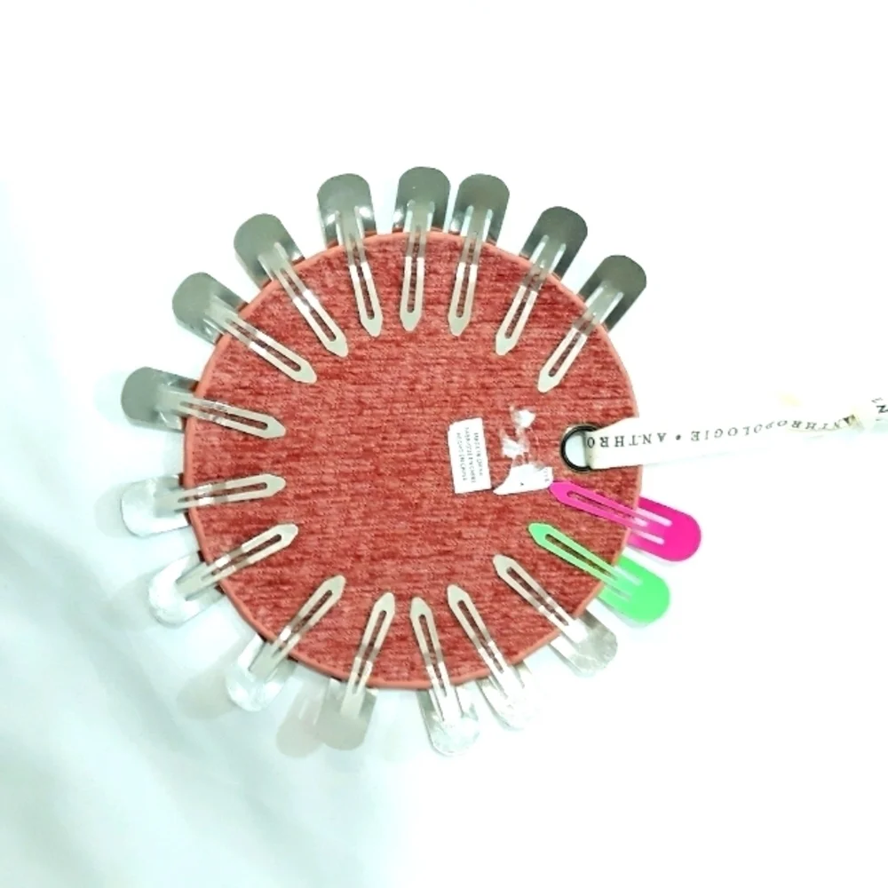 Anthropologie Rainbow Hair Clips Set  Multicolor